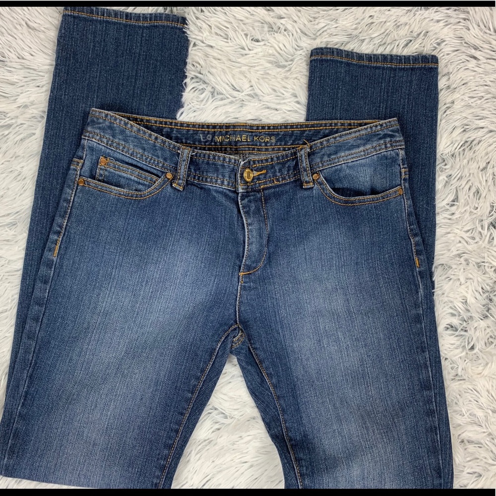 Michael Kors straight leg jeans